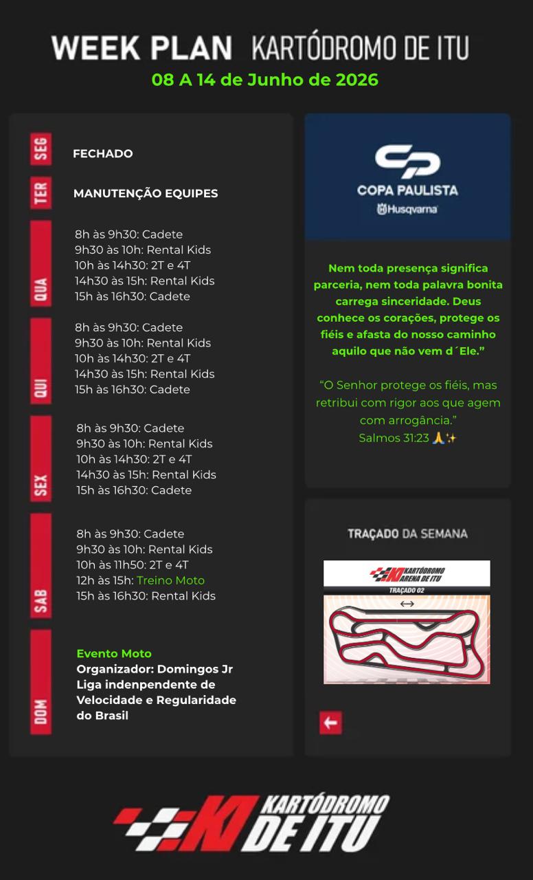 Treino Livre de Kart Pr�prio