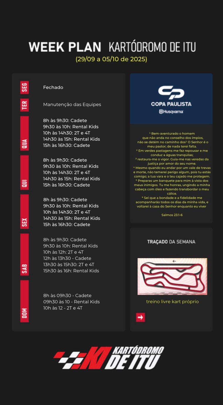 Treino Livre de Kart Prprio